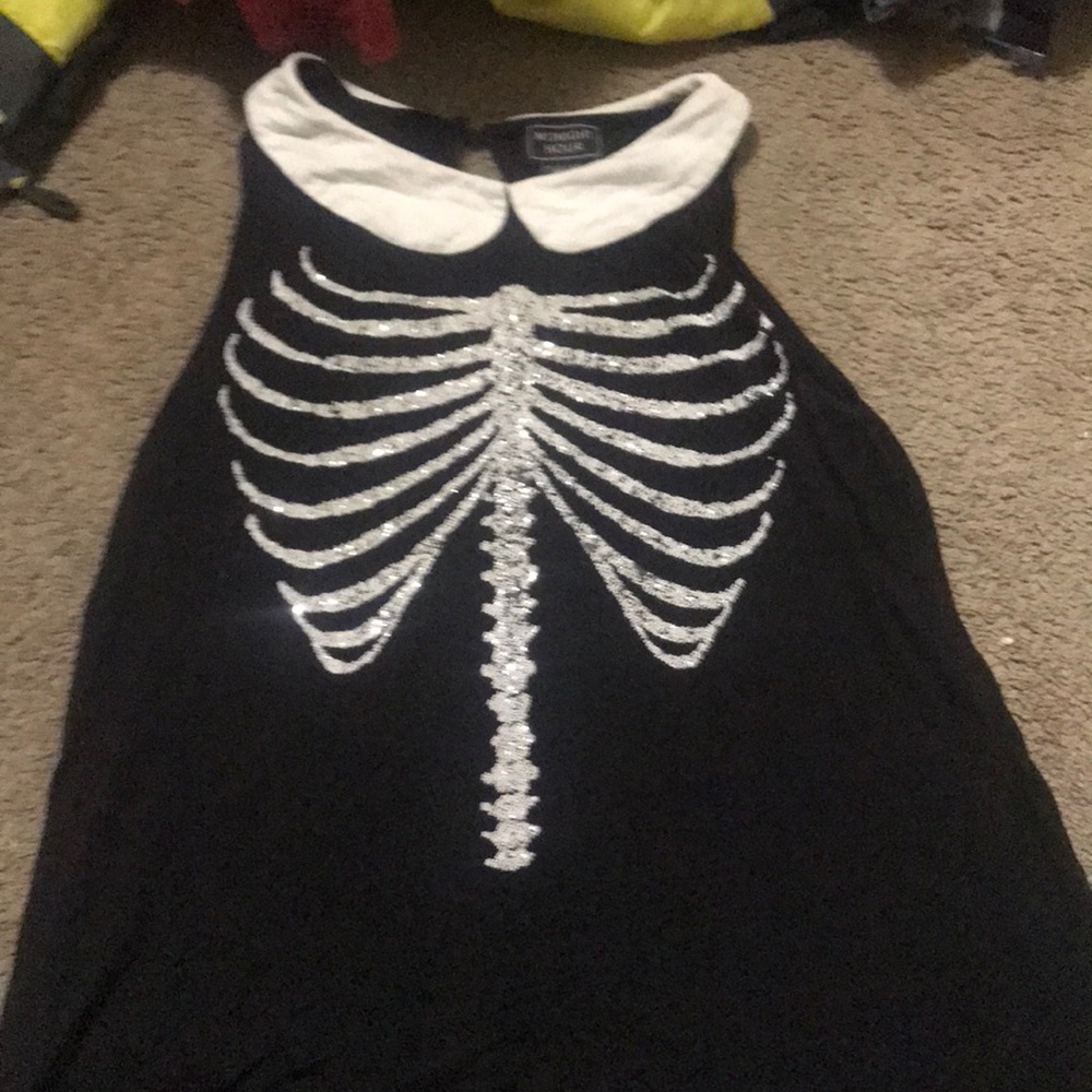 Skeleton Tank Top | Large | Midnight Hour |